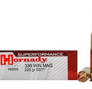 Hornady 338 Win Mag Superformance H82233 225 gr SST 20 rounds