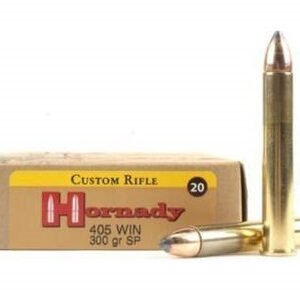 Hornady 405 Win Custom H8241 300gr SP 20 rounds