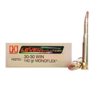 Hornady 30-30 Lever Evolution H82731 140 gr Monoflex 20 rounds