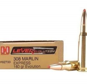 Hornady 308 Marlin Express Lever Evolution H82733 160 gr FTX 20 rounds