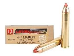Hornady 444 Marlin LEVERevolution H82744 265gr FTX 20 rounds