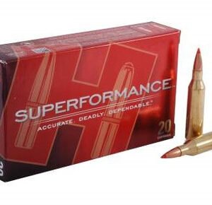 Hornady 260 Rem Ammunition Superformance H8552 129 Grain SST 20 rounds
