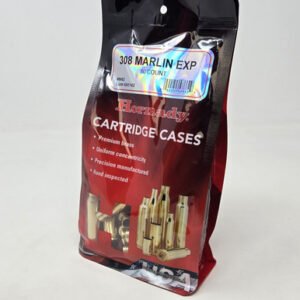 Hornady 308 Marlin Express Unprimed Reloading Brass Casings H8662 50 Pieces