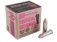 Hornady 38 Special Critical Defense Lite H90300 90 gr FTX 25 rounds
