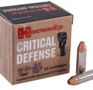 Hornady 38 Spl Critical Defense H90310 110 gr FTX 25 rounds