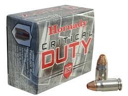 Hornady 357 SIG Critical Duty H91296 135gr FTX 20 rounds