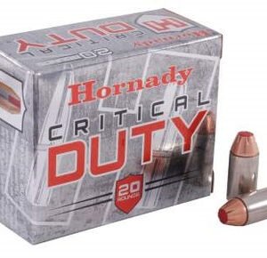 Hornady 40 S&W Critical Duty H91376 175 gr FTX 20 rounds
