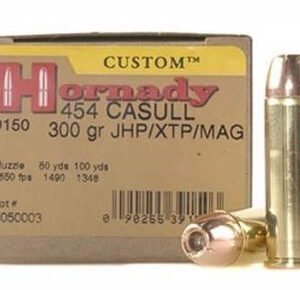 Hornady Custom 454 Casull H9150 300gr XTP JHP 20 rounds