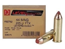 Hornady 44 Magnum Lever Evolution H92782 225 gr FTX 20 rounds