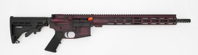 Great Lakes Firearms GL15223B-CHY 223 Wylde 16" 30+1 Battleworn Black Cherry Cerakote/Nitride Barrel
