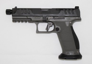 Walther 2877503 PDP FS Pro SD 9mm 5.1" Threaded Barrel 18+1 Tungsten Gray/Black