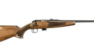 Crickett KSA20410 Model 722 Compact Deluxe .22 LR 16.25" 7+1 Blued/Checkered Walnut