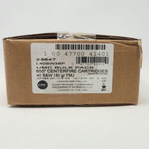 Remington 40 S&W Bulk Pack L40SW3BP 180 gr FMJ 650 rounds