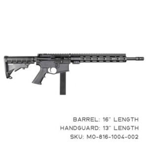 KAK Industry MO-816-1004-002 Complete K15 Rifle 9mm 16" 32+1 Black