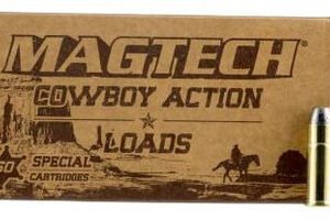 Magtech 44-40 Winchester Ammunition Cowboy Action MT4440C 200 Grain Lead Flat Nose 50 Rounds