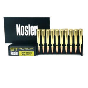 Nosler 7mm-08 Rem Ammunition Hunting 40059 140 Grain Ballistic Tip 20 Rounds