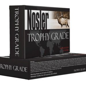 Nosler 243 Win Ammunition Custom Trophy Grade 48263 90 Grain AccuBond 20 Rounds