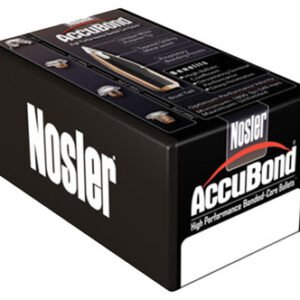 Nosler 6.5mm (.264 Dia) Reloading Bullets 57873 Accubond 140 Grain Ballistic Tip 50 Pieces