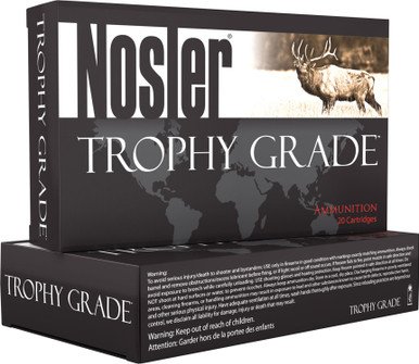 Nosler 280 Ack Imp Ammunition 60043 140 Grain AB Soft Point 20 Rounds