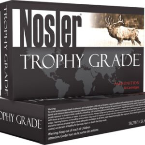 Nosler 26 Nosler Ammunition Trophy Grade 60014 140 Grain AccuBond 20 Rounds