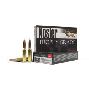 Nosler 6.5 Creedmoor Ammunition Trophy Grade 60080 140 Grain AccuBond 20 Rounds