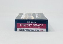 Nosler Trophy Grade 6.5mm Creedmoor Ammunition NOS60091 129 Grain AccuBond Long-Range Ballistic Tip 20 Rounds
