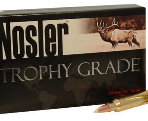 Nosler 33 Nosler Trophy Grade Ammunition 60098 225 Grain AccuBond 20 Rounds