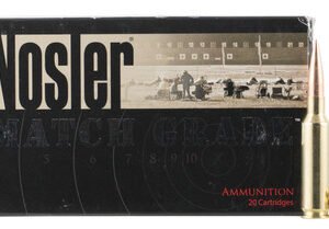 Nosler 6.5 Creedmoor Match Grade 60049 140 Grain Hollow Point Boat Tail 20 Rounds