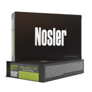 Nosler 300 Blackout Ammunition 125 Grain Ballistic Tip 20 Rounds
