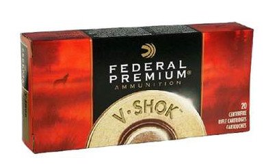 Federal 243 Win Ammunition Vital-Shok P243TC1 85 Grain Trophy Copper 20 Rounds