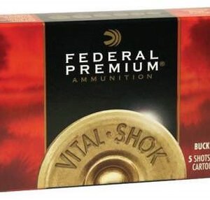 Federal 20 Gauge Ammunition P2563B 2-3/4" 1100fps #3 Shot 20 Pellets 5 rounds