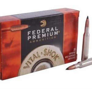 Federal 270 Win Ammunition Vital-Shok P270TC1 130 Grain Trophy Copper 20 rounds