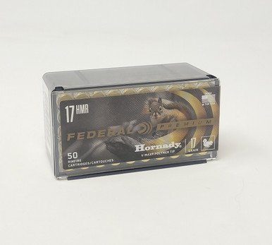 Federal 17 HMR Ammunition V-Shok P771 17 Grain Hornady V-Max 50 Rounds