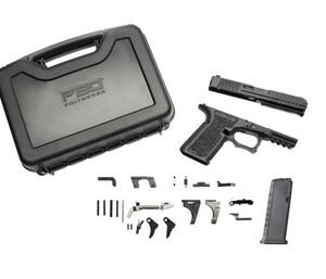 Polymer80 P80-PFC9-AFT-BLK Compact AFT Kit 9mm 4" 15+1 Black