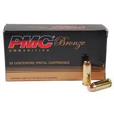 PMC 40 S&W Ammunition PMC40D 165 Grain Full Metal Jacket Flat Point 50 rounds