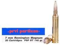 Prvi PPU 7mm Remington Magnum Ammunition PP7RM1 140 Grain Pointed Soft Point 20 rounds