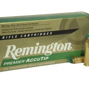 Remington 450 Bushmaster Premium PRA450B1 260 Grain AccuTip Boat Tail 20 rounds