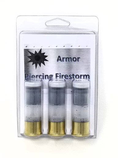 Paraklese Technologies 12 Gauge Ammunition 2-3/4" Armor Piercing Firestorm 3 Rounds