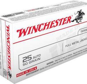 Winchester 25 Auto Q4203 50 gr FMJ 50 rounds
