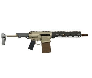 Q LLC BOOMBOX-86-12IN-PISTOL Boombox 8.6 Blackout 12" Pistol w/ Collapsible Brace Gray