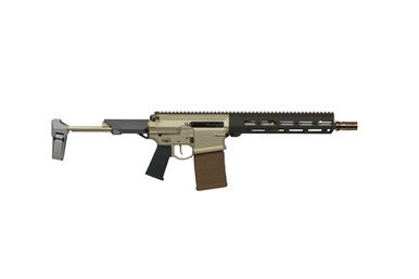 Q LLC BOOMBOX-86-12IN-PISTOL Boombox 8.6 Blackout 12" Pistol w/ Collapsible Brace Gray
