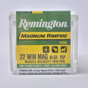 Remington 22 WMR R22M2 40 Gr Pointed Soft Point 50 rounds