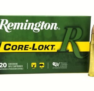 Remington 270 Win Ammunition Core-Lokt R270W1 100 Grain Pointed Soft Point 20 Rounds