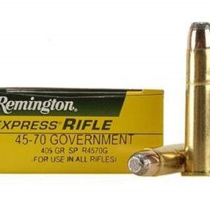 Remington 45-70 Ammunition R4570G 405 Grain Express Rifle Soft Point 20 rounds