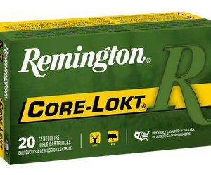 Remington 6mm Creedmoor Ammunition Core-Lokt R6CM01 100 Grain Pointed Soft Point 20 Rounds