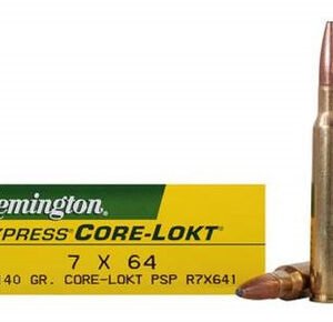 Remington 7x64mm Ammunition R7X641 140 Gr CoreLokt 20 rounds
