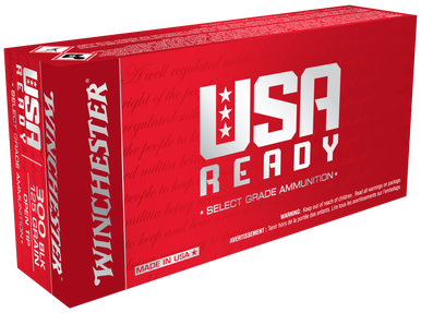 Winchester 300 Blackout Ammunition USA Ready RED300 125 Grain Open Tip 20 Rounds