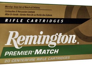 Remington 6.8mm Rem SPC Ammunition Match RM68R1 115 Grain Sierra Matchking Boat Tail Hollow Point 20 Rounds