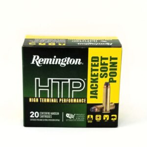 Remington 357 Mag Ammunition HTP RTP357M3A 158 Grain Jacketed Soft Point 20 Rounds