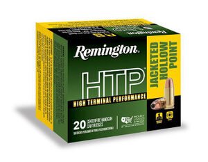 Remington 40 S&W Ammunition HTP High Terminal Performance RTP40SW2A 180 Grain Jacketed Hollow Point 20 Rounds